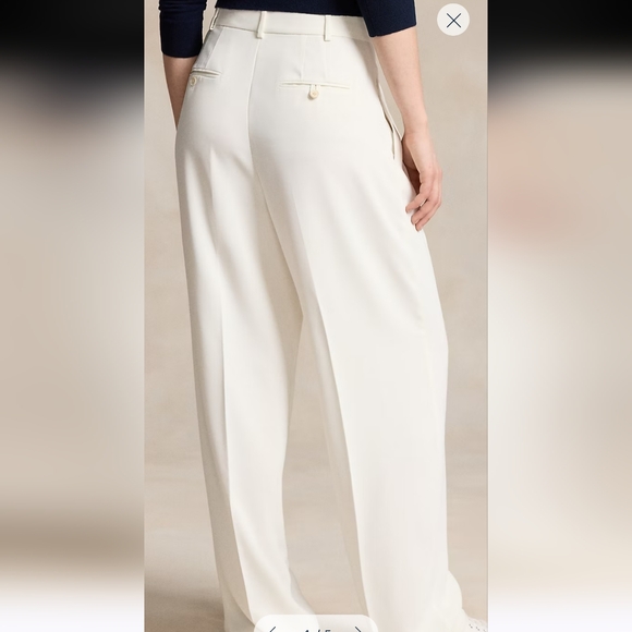 Lauren Ralph Lauren Cream Colored Women's Dress Pants - Picture 4 of 11